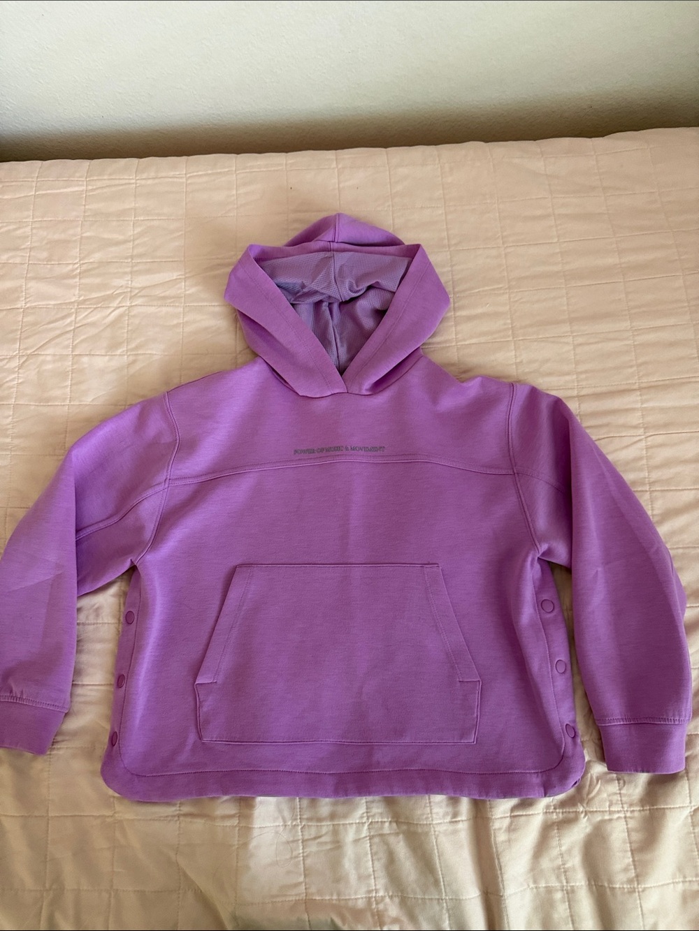 Zara Purple Kids Hoodie Sweatshirt